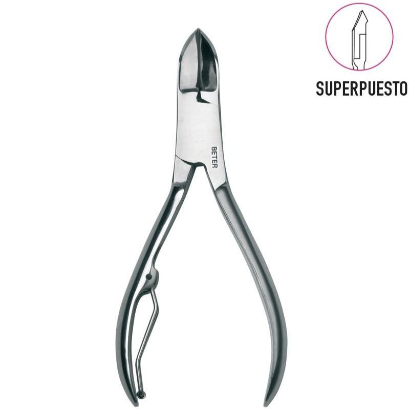 Nippers di manicure in acciaio inossidabile Beter 34043