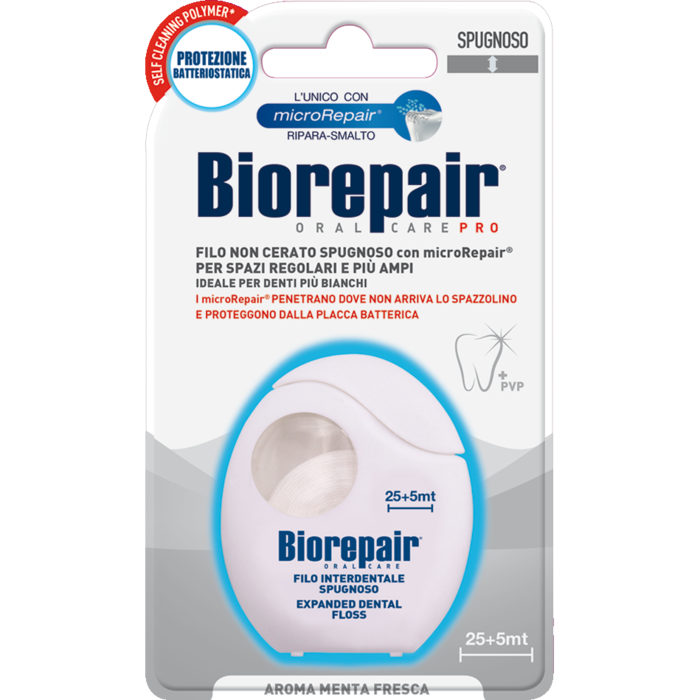 Biorepair spugna non accusata filo interdentale