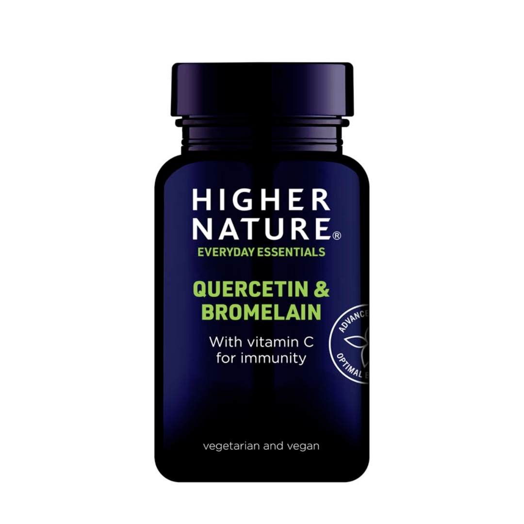 Higher Nature Quercetin & Bromelain Tabs 60'S