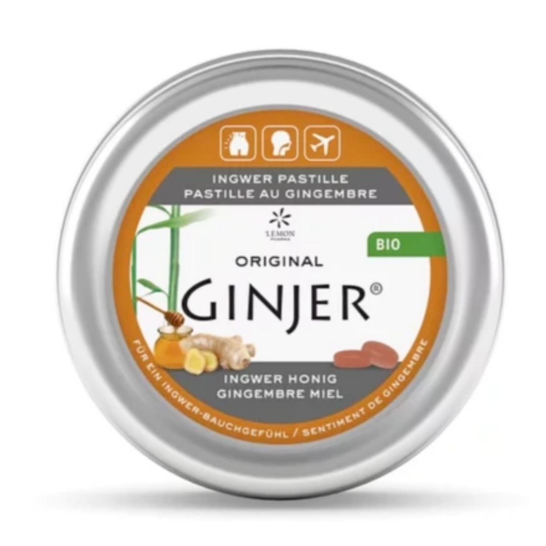 Original Ginjer 34 Organic Pastille - Honey