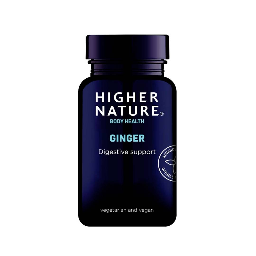 Higher Nature Ginger 60 Capsules