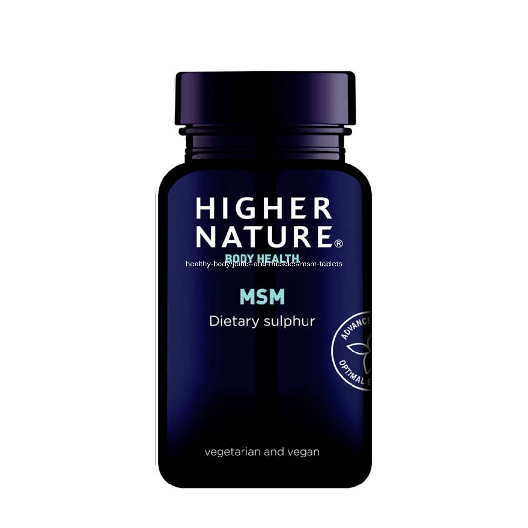 Higher Nature MSM 90 Tabletten