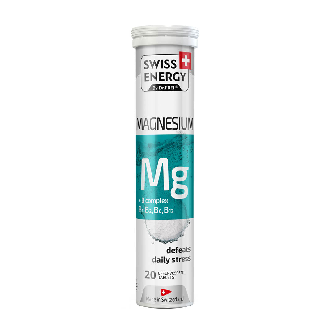 Swiss Energy Magnesium + B Complex 20 effervescent Tablets