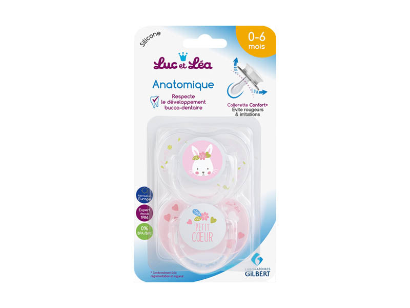 Luc et Léa Fabric Soother Fastener