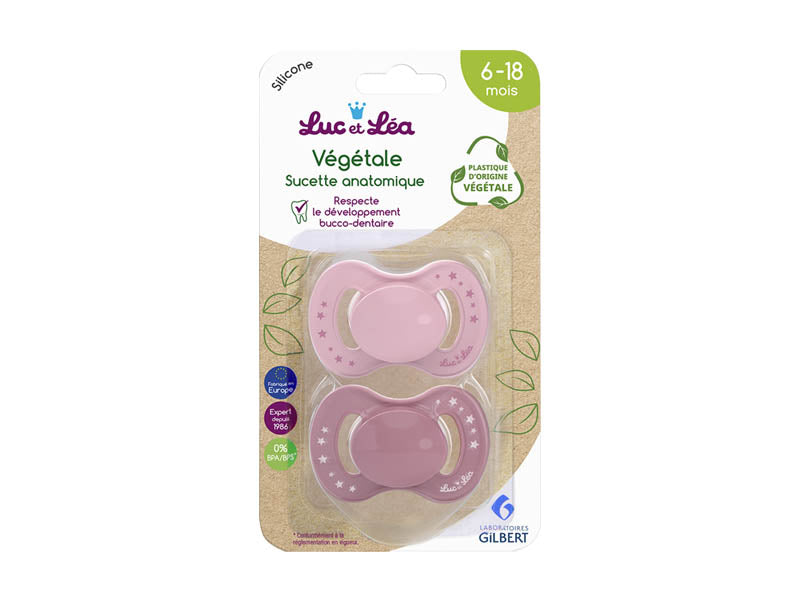 Luc et Léa Duo Soothers Sym 0-6M Girl