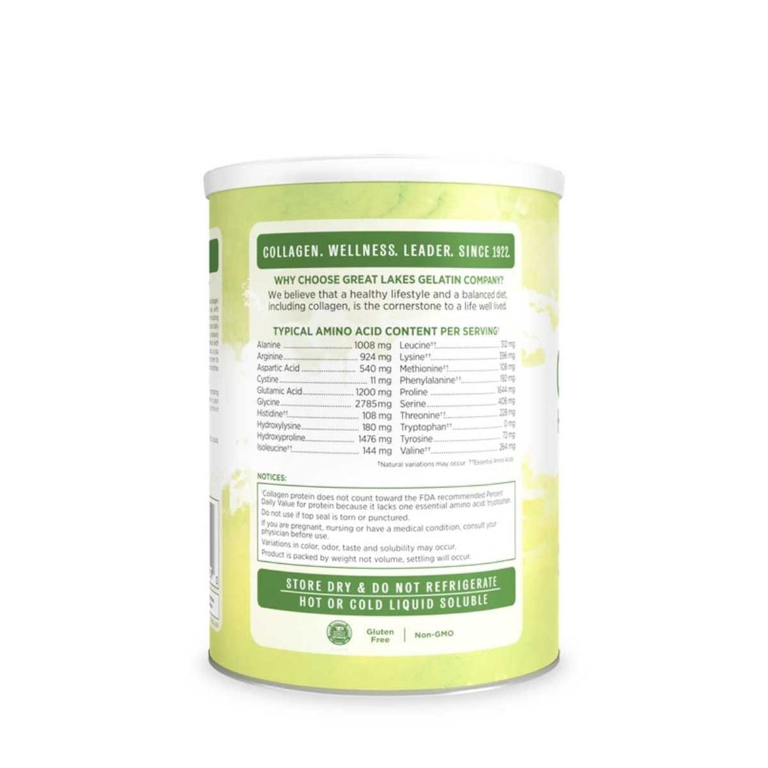 Great Lakes Collagen Hydrolysate Lomen + Lime Flavored 283G