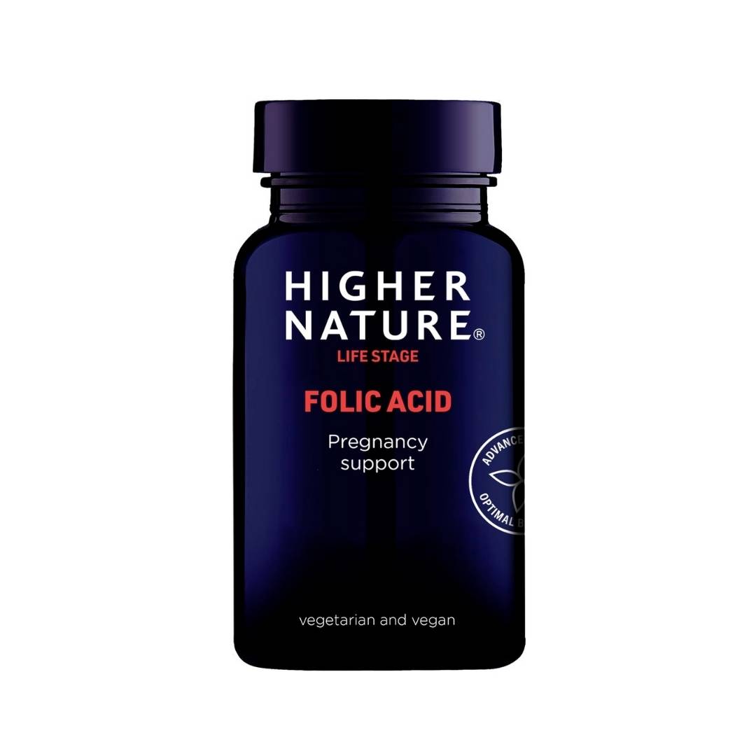 Higher Nature Folic Acid Pregnancy Support 90 Tablets