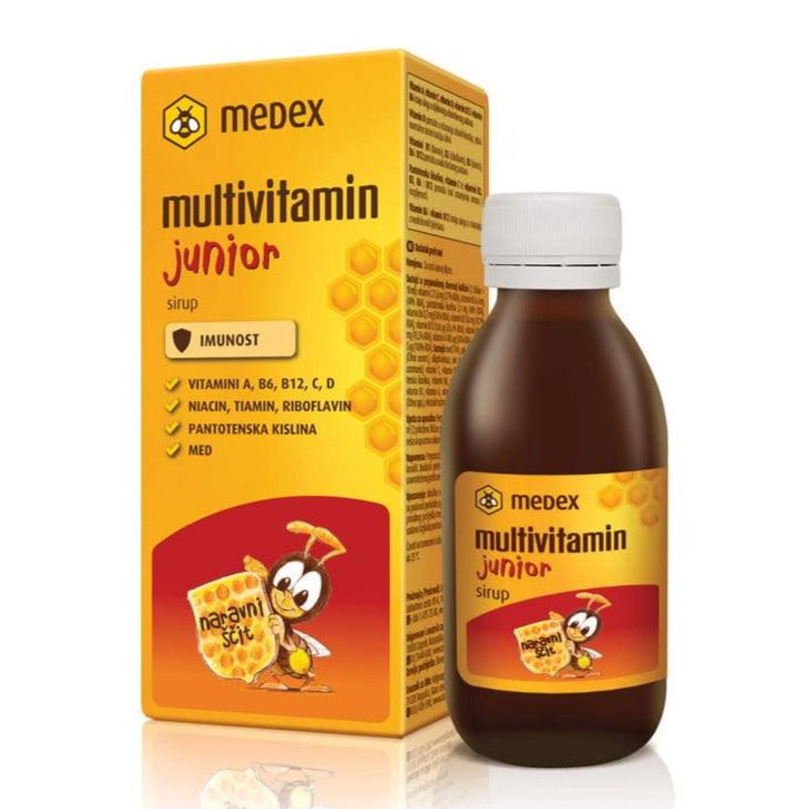 Medex Multivitamin Junior Syrup, 150Ml iHealth uae