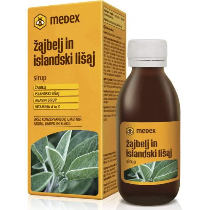 Medex (Diethon) Sage & Iceland Moss, Solution With Agave Syrup 150Ml from iHealth UAE for relieving cough and preventing hoarseness. Therefore, it will perfectly suit public speakers and those who frequently use their vocal cords. Sweetened with agave syrup, it is also suitable for vegans, and its taste is also pleasing to children. Sage water extract can also be taken by pregnant women and nursing mothers.