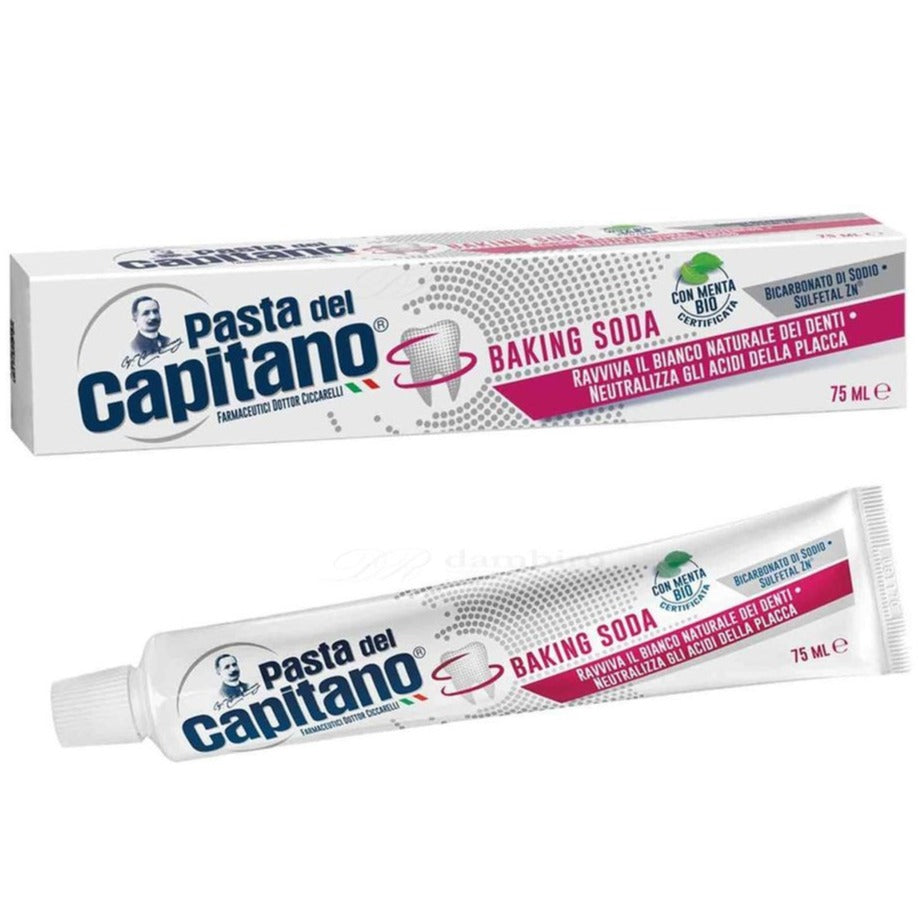 Зубная паста Pasta Del Capitano с пищевой содой 75 мл 
