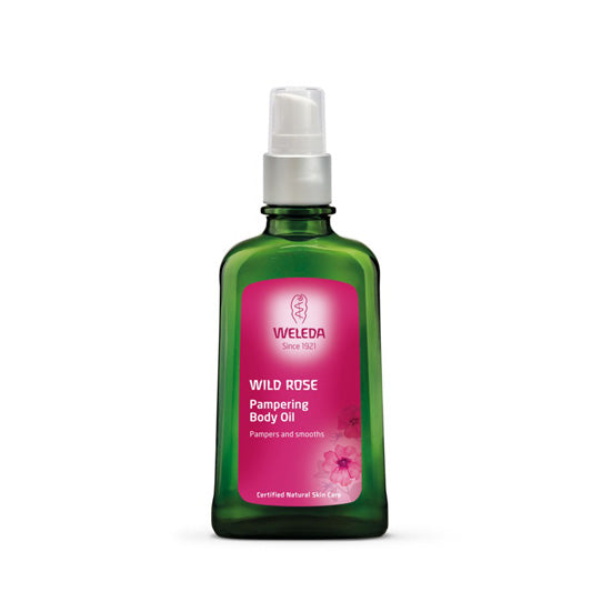 Weleda Wild Rose Body Oil enriching moisturizing body oil from iHealth UAE