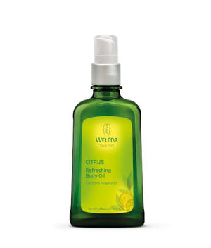 Olio per il corpo rinfrescante di agrumi Weleda 100 ml