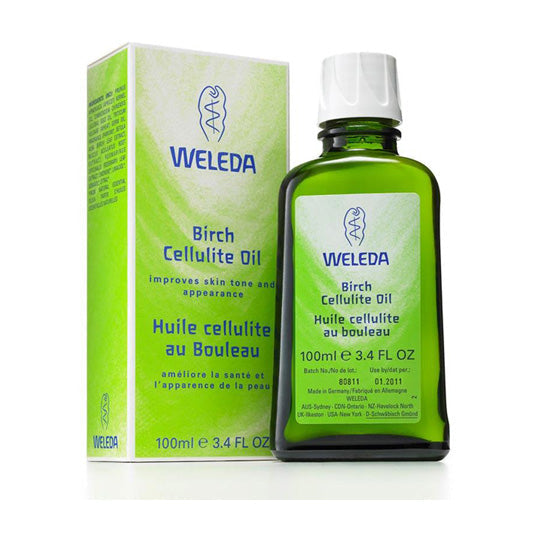 Weleda Birch Cellulite Oil 100Mactivates the skin’s own renewal process. from IHEALTH UAE Dermatologically tested. Free from synthetic preservatives, fragrances, colorants and raw materials from mineral oils.