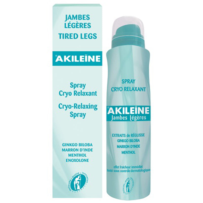 Gambe stanche akileine Cryo Relaxing Spray 150ml