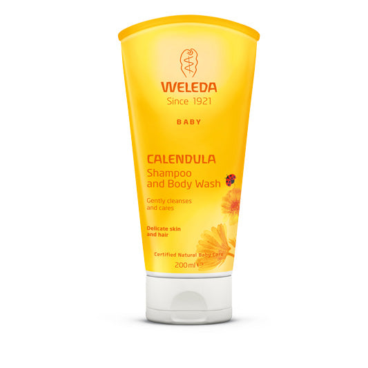 Weleda Calendula Shampoo und Duschgel 200 ml