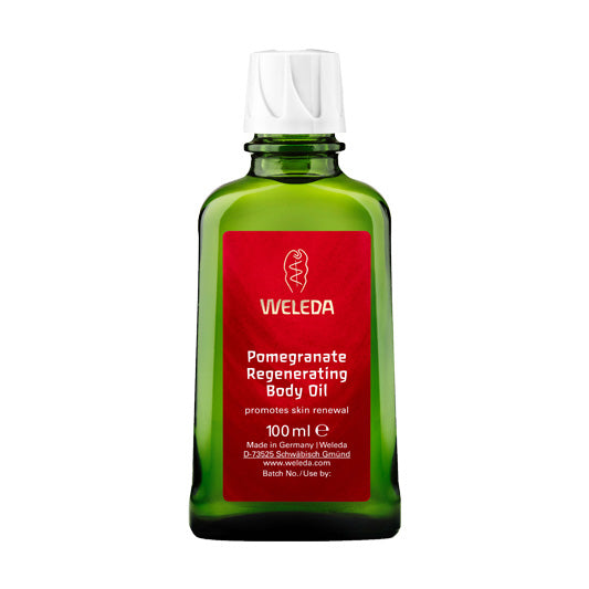 Weleda Pomegranate Regenerating Body Oil 100Ml for moisturized and radiant skin from Ihealth UAE