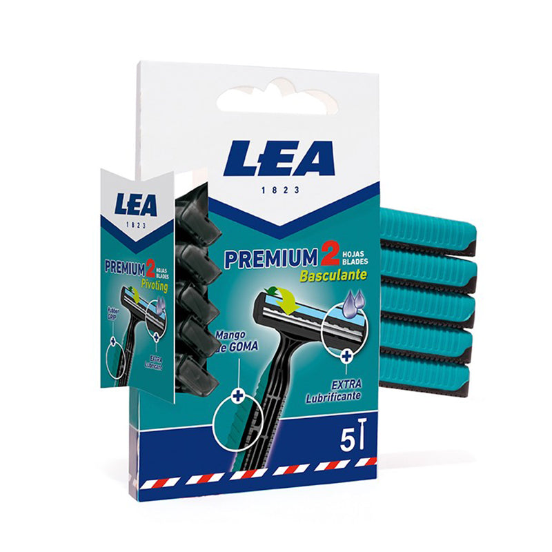 Lea Premium 2 Blades Dispo. Pivot di rasoio