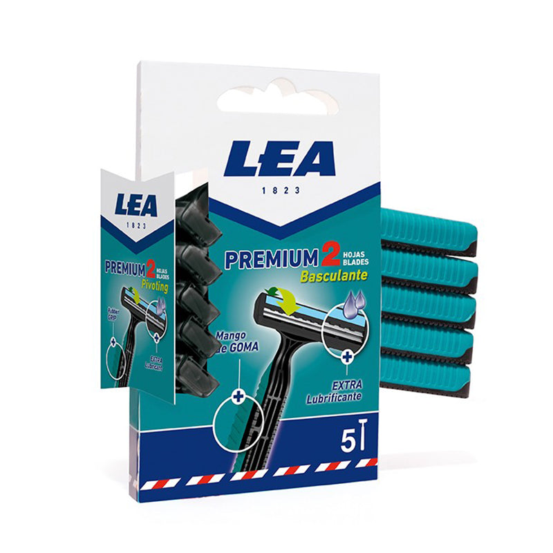 Lea Premium 2 Blades Dispo. Razor Pivoting