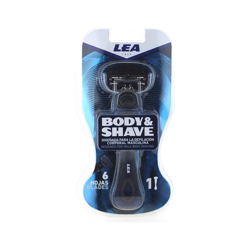 Lea Body &amp; Shave Rasiersystem mit 6 Klingen