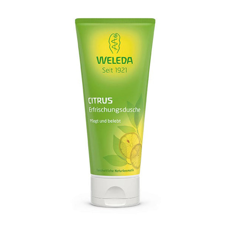 Weleda Citrus Creamy Body Wash 200Ml to replesh and uplift . Suitable for Vegans. IHEALTH uae