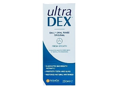 Ultradex Daily Oral Rinse Unflavoured 250ml