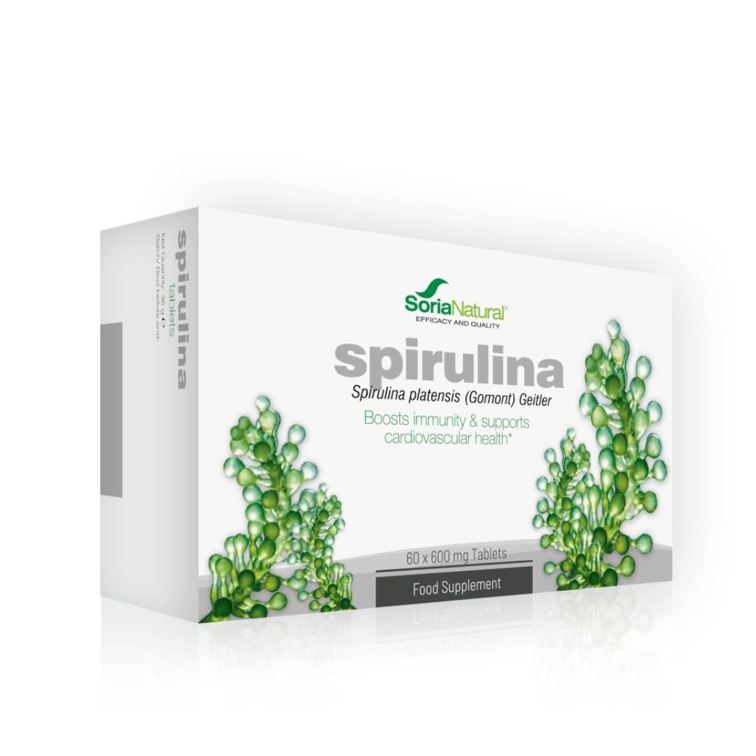 Сория натуральная спирулина 60 таблеток