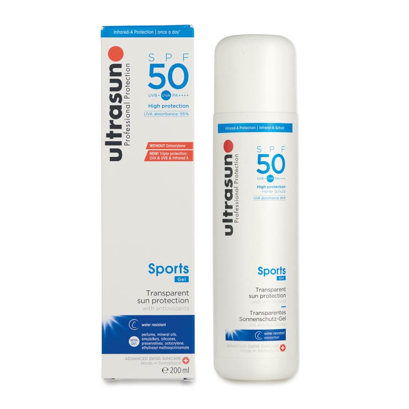 Ultrasun Спортивный гель Spf50 200мл