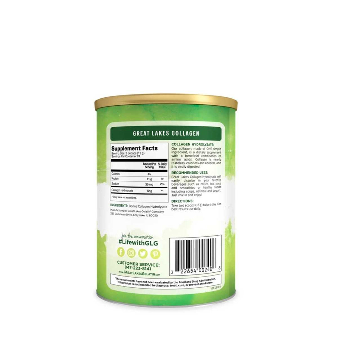 Great Lakes Collagen Hydrolysate Unflavored 283G