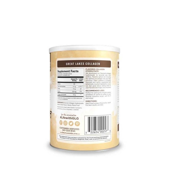 Great Lakes Collagen Hydrolysate Vanilla Flavored 283G