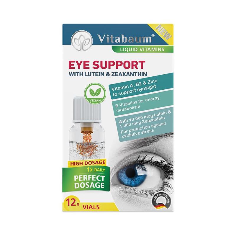 Витамины для поддержки глаз Vitabaum 10 мл X 12 флаконов 