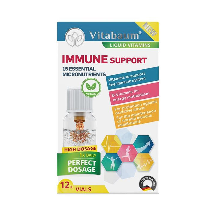 Vitabaum Immune Support Vitamins 10ML X 12Vials